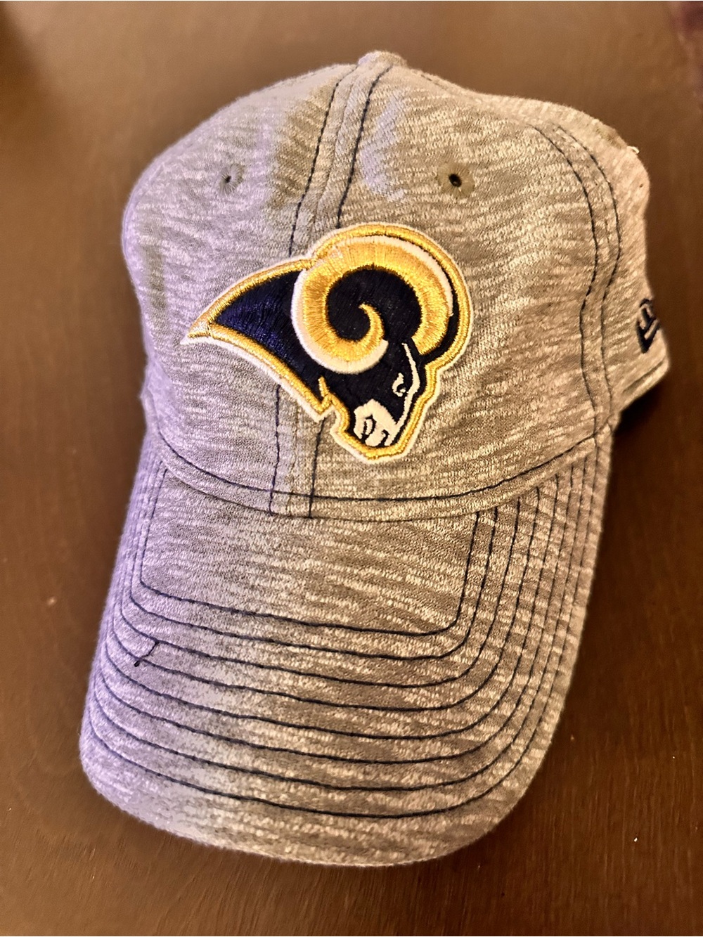 Los Angeles rams women’s baseball cap Heather grey